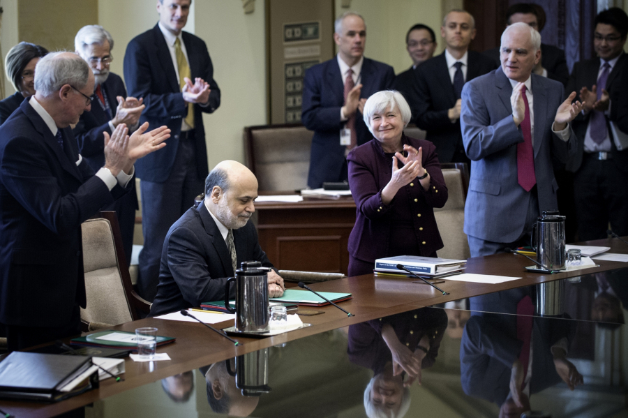 Ben Bernanke i Janet Yellen 