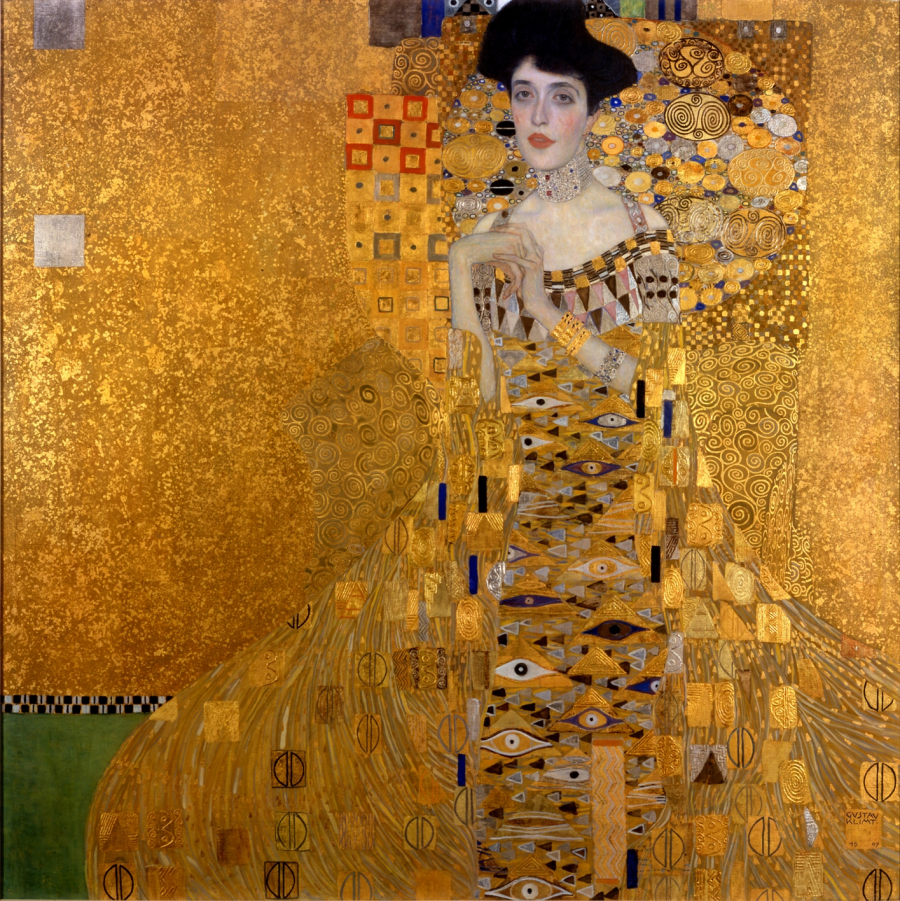 Portret Adele Bloch-Bauer I pędzla Gustava Klimta.