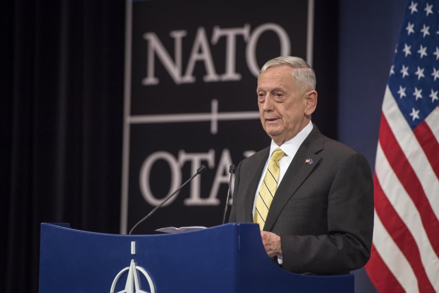 James N. Mattis, sekretarz obrony Stanów Zjednoczonych