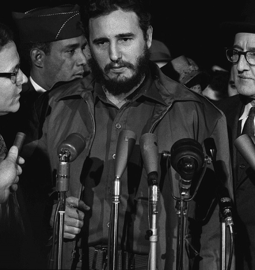 Fidel Castro w czasie rewolucji kubańskiej.